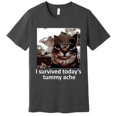 I Survived Todays Tummy Ache Premium T-Shirt