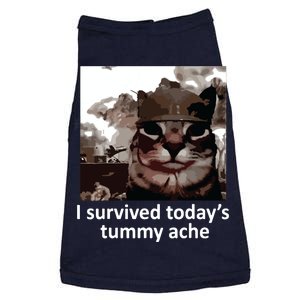 I Survived Todays Tummy Ache Doggie Tank