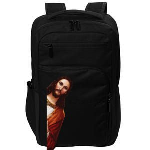 I Saw That Funny Jesus Christian Women Gift Impact Tech Backpack