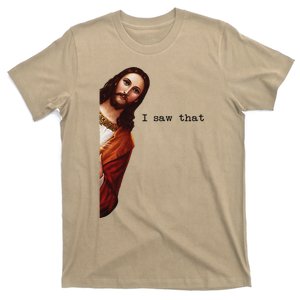 I Saw That Funny Jesus Christian Women Gift T-Shirt