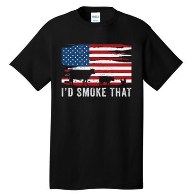 Id Smoke That Barbecue Tall T-Shirt