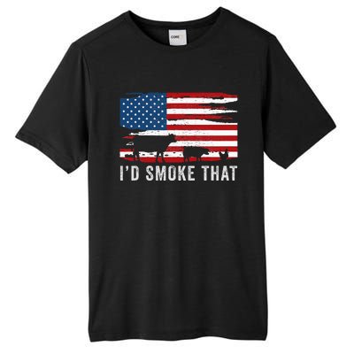 Id Smoke That Barbecue Tall Fusion ChromaSoft Performance T-Shirt