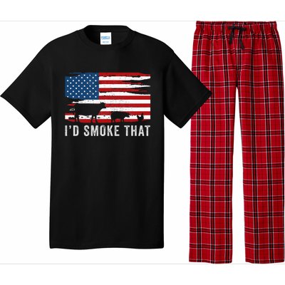 Id Smoke That Barbecue Pajama Set