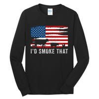 Id Smoke That Barbecue Tall Long Sleeve T-Shirt