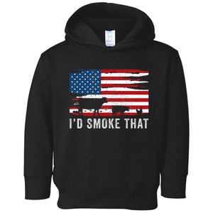 Id Smoke That Barbecue Toddler Hoodie