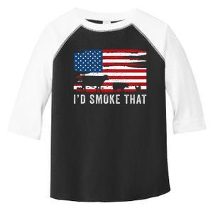 Id Smoke That Barbecue Toddler Fine Jersey T-Shirt