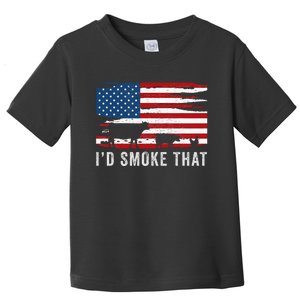 Id Smoke That Barbecue Toddler T-Shirt