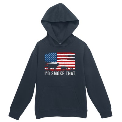 Id Smoke That Barbecue Urban Pullover Hoodie