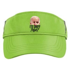 I'd Sniff That Funny Joe Biden Adult Drive Performance Visor