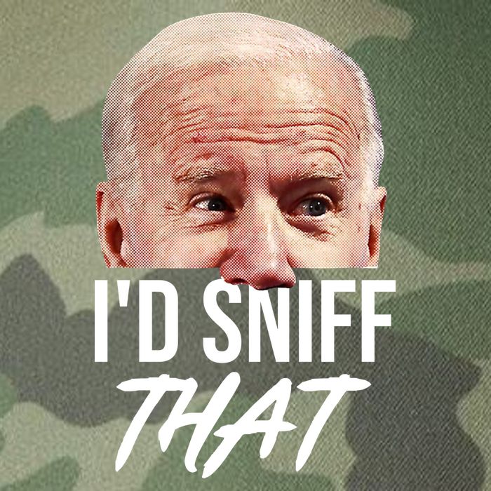 I'd Sniff That Funny Joe Biden Legacy Tie Dye Trucker Hat
