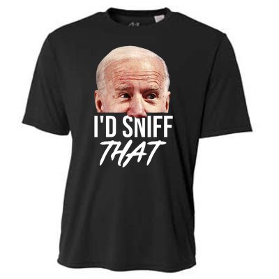 I'd Sniff That Funny Joe Biden Cooling Performance Crew T-Shirt