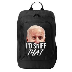 I'd Sniff That Funny Joe Biden City Backpack