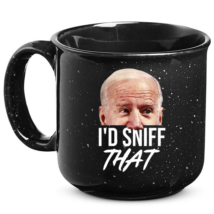 I'd Sniff That Funny Joe Biden 15oz Campfire Ceramic Mug