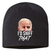 I'd Sniff That Funny Joe Biden Sustainable Beanie