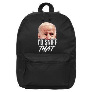 I'd Sniff That Funny Joe Biden 16 in Basic Backpack