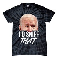 I'd Sniff That Funny Joe Biden Tie-Dye T-Shirt