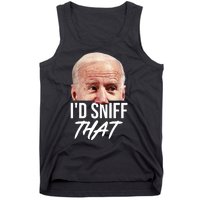 I'd Sniff That Funny Joe Biden Tank Top