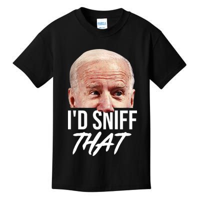 I'd Sniff That Funny Joe Biden Kids T-Shirt