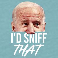 I'd Sniff That Funny Joe Biden Sueded Cloud Jersey T-Shirt