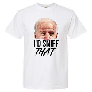 I'd Sniff That Funny Joe Biden Garment-Dyed Heavyweight T-Shirt