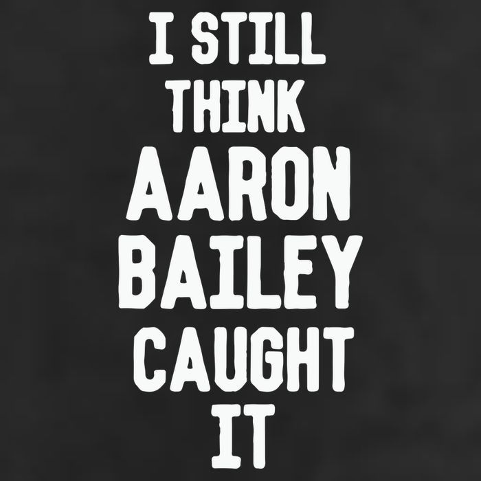 I Still Think Arron Bailey Caught It Adult Drive Performance Visor