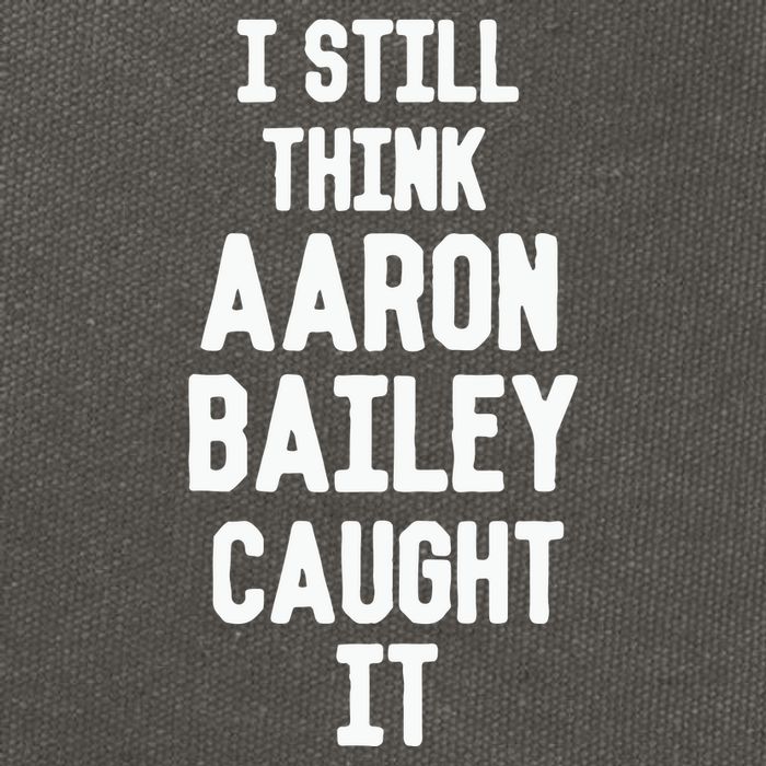 I Still Think Arron Bailey Caught It Cotton Canvas Backpack