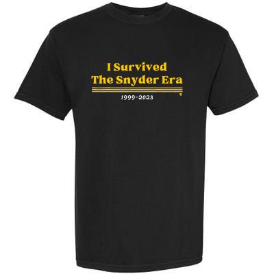 I Survived The Snyder Era Design Vintage Garment-Dyed Heavyweight T-Shirt