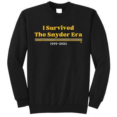 I Survived The Snyder Era Design Vintage Sweatshirt