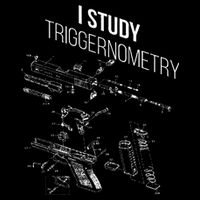 I Study Triggernometry Drawstring Bag