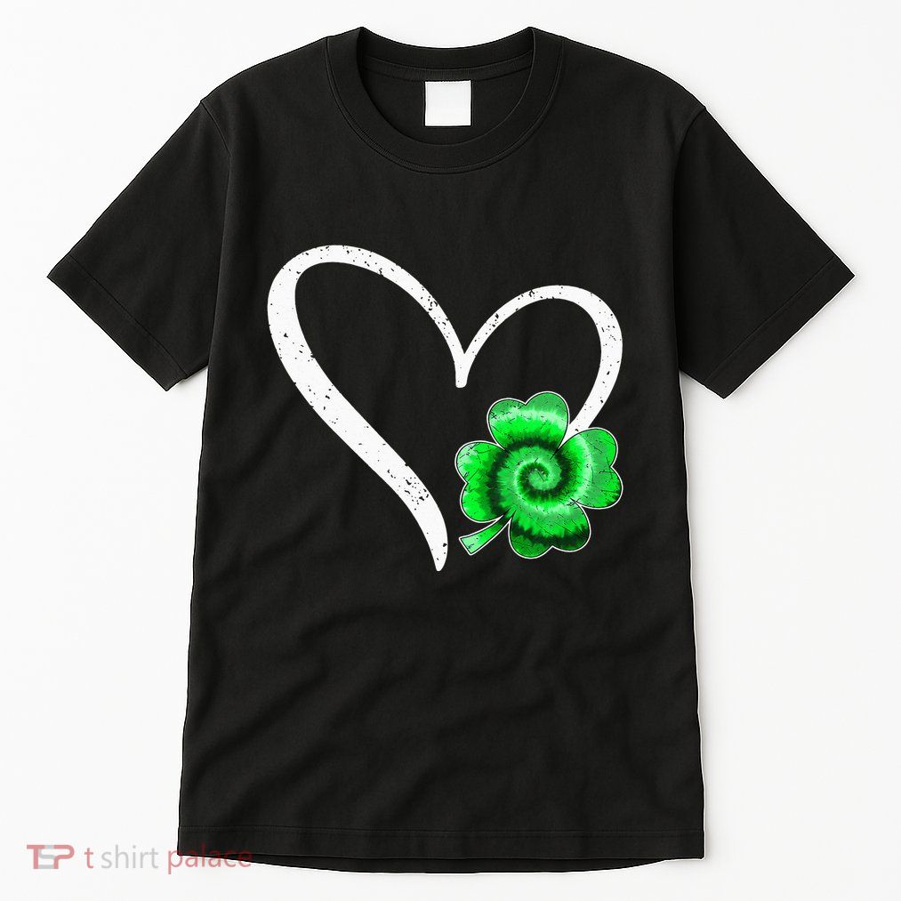Irish Shamrock Tie Dye Happy St Patricks Day Go Lucky Tall T-Shirt