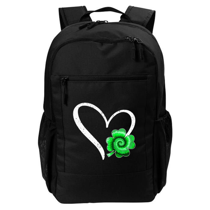 Irish Shamrock Tie Dye Happy St Patricks Day Go Lucky Backpack