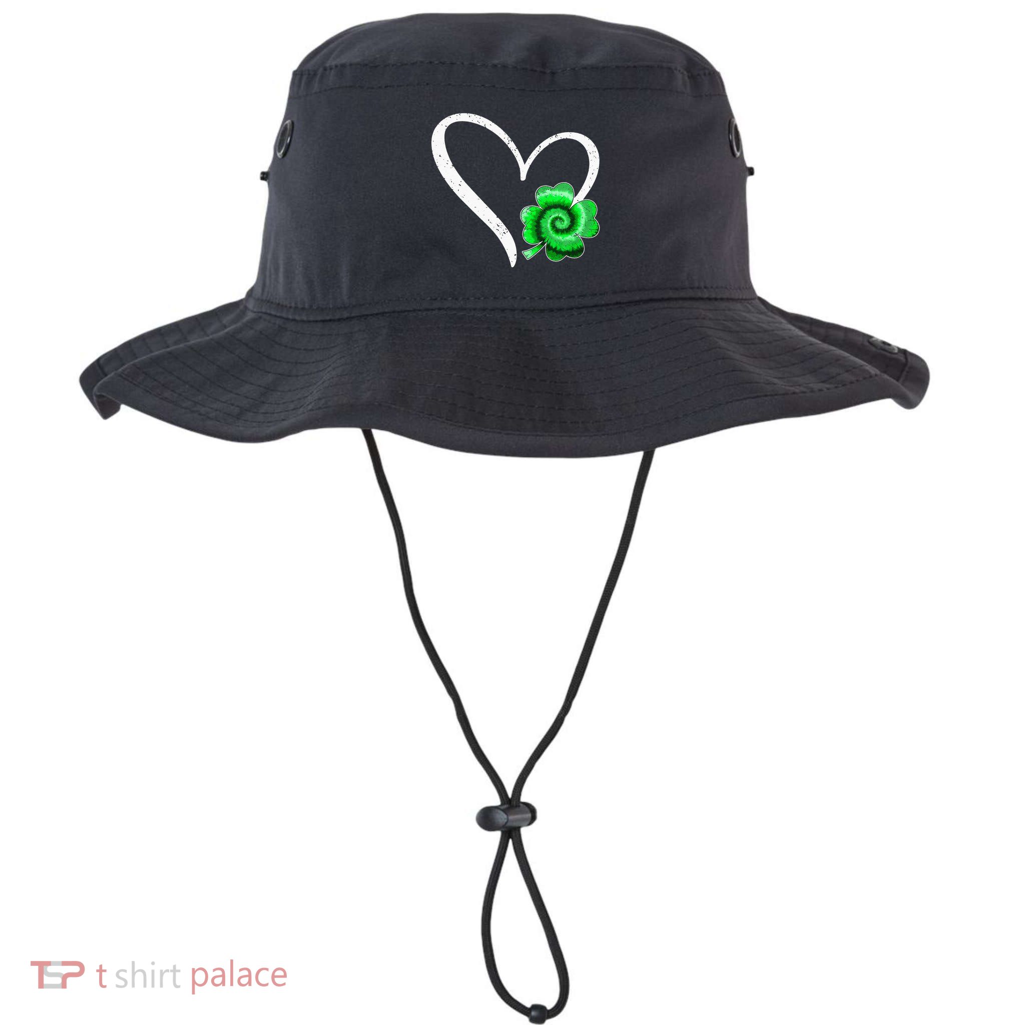 Irish Shamrock Tie Dye Happy St Patricks Day Go Lucky Bucket Hat