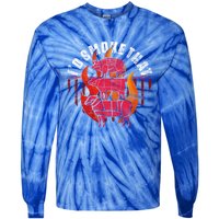 Id Smoke That Meat Lover Grilling Barbecue Funny Bbq Cool Gift Tie-Dye Long Sleeve Shirt