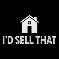 ID Sell That Funny Realtor Real Estate Agent Zip Tote Bag