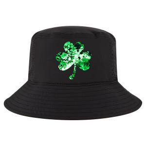 Irish Shamrock Tie Dye Happy St Patrick's Day Go Lucky Gift Cool Comfort Performance Bucket Hat