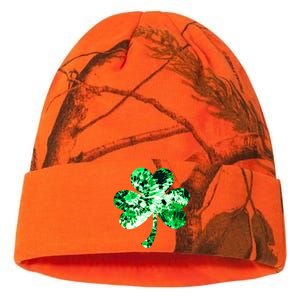 Irish Shamrock Tie Dye Happy St Patrick's Day Go Lucky Gift Kati Licensed 12" Camo Beanie