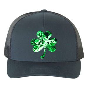 Irish Shamrock Tie Dye Happy St Patrick's Day Go Lucky Gift Yupoong Adult 5-Panel Trucker Hat