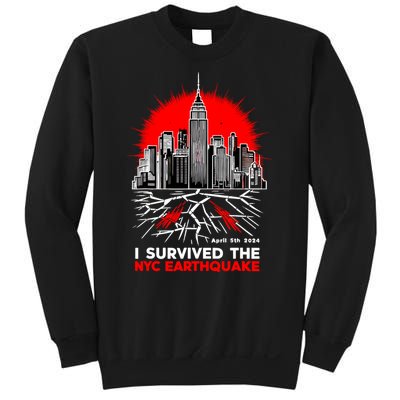 I Survived The Nyc Earthquake 2024 Sweatshirt