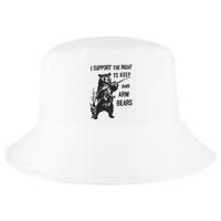 I Support The Right To Keep And Arm Bear Funny Design Cool Comfort Performance Bucket Hat
