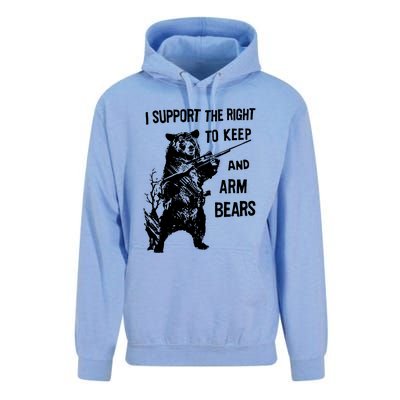 I Support The Right To Arm Bears T Shirt Funny Hunting T Shirt Saying Unisex Surf Hoodie