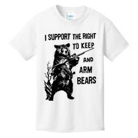 I Support The Right To Arm Bears T Shirt Funny Hunting T Shirt Saying Kids T-Shirt