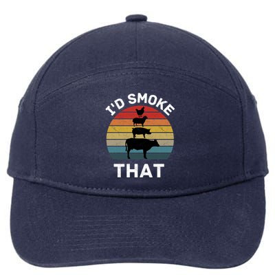 Id Smoke That 7-Panel Snapback Hat