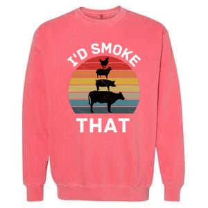 Id Smoke That Garment-Dyed Sweatshirt