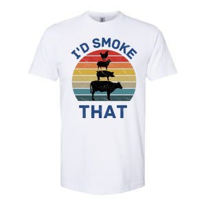 Id Smoke That Softstyle CVC T-Shirt