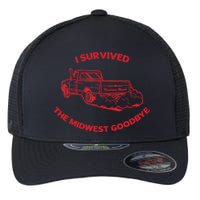 I Survived The Midwest Goodbye Flexfit Unipanel Trucker Cap