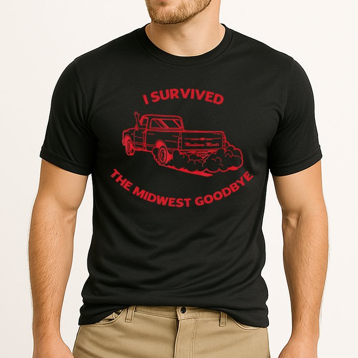 I Survived The Midwest Goodbye Performance Shirt