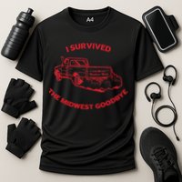 I Survived The Midwest Goodbye Performance Shirt