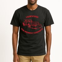 I Survived The Midwest Goodbye Tall T-Shirt