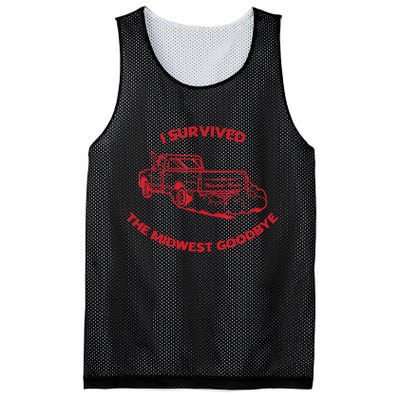 I Survived The Midwest Goodbye Mesh Reversible Basketball Jersey Tank