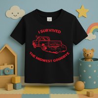 I Survived The Midwest Goodbye Toddler T-Shirt